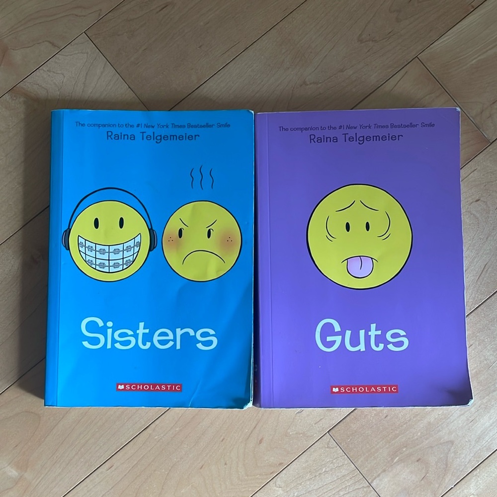 Scholastic Sisters • Guts by Raina Telgemeier